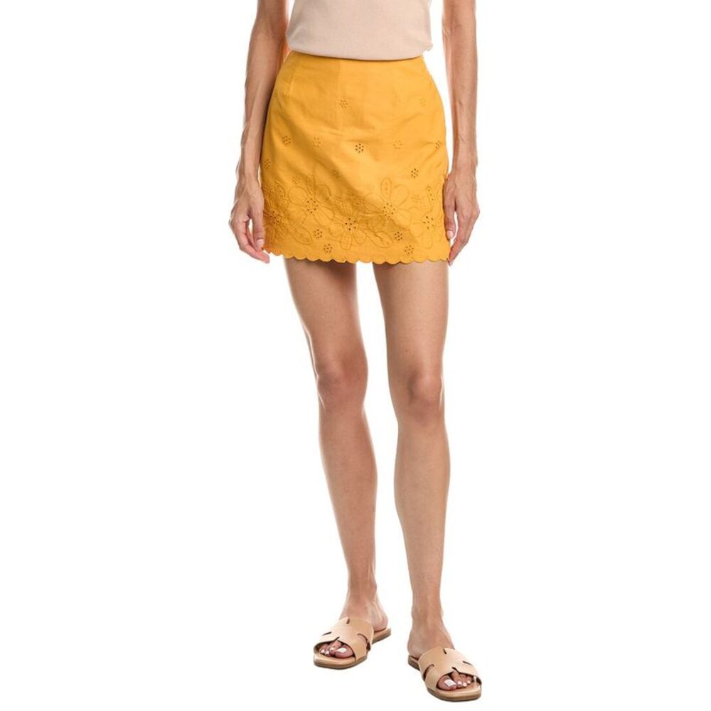 Anna Kay Womens Josee Skort, Yellow